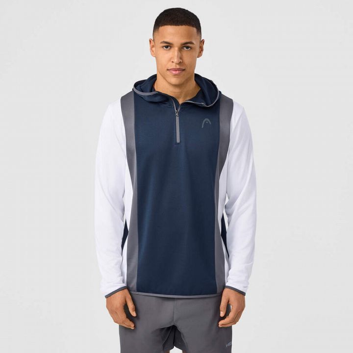Head Club 25 Tech Hoodie Navy / White